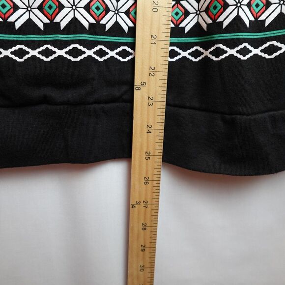 Peanuts Snoopy Christmas Graphic Sweatshirt Juniors Large 11/13 (lights up?) - Picture 5 of 13